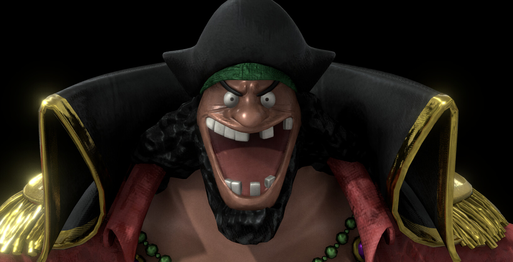 ArtStation - Black Beard - One Piece 3D Character [High Polly Model]