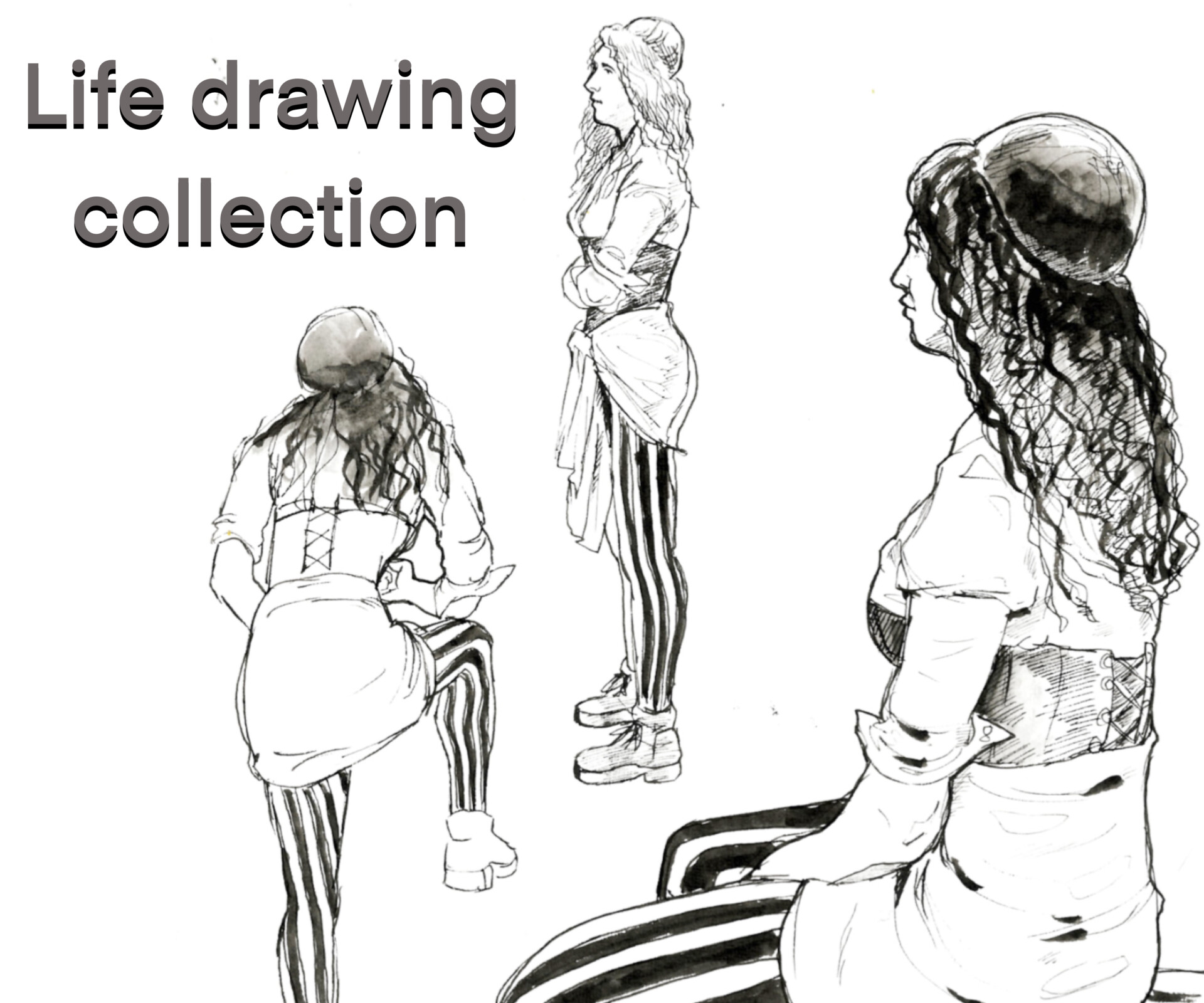 ArtStation Life drawing lessons at staffs uni