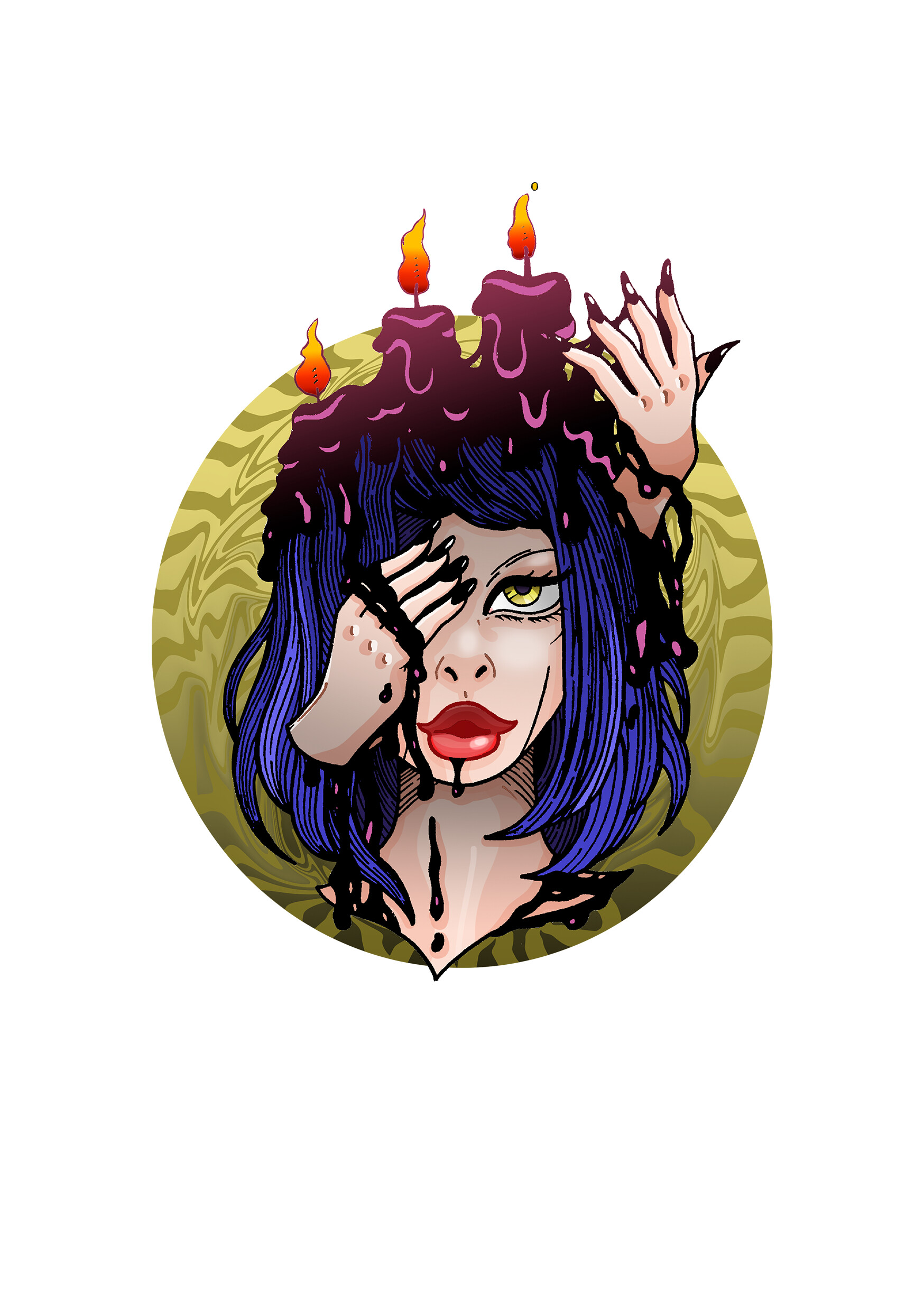 ArtStation Candle Lady