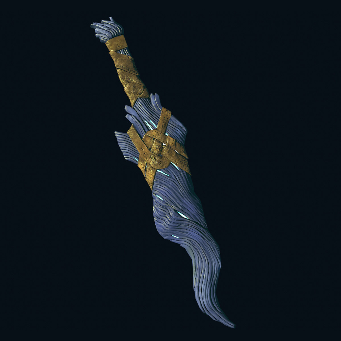 ArtStation - 3D | Dagger - Delilah's Hair