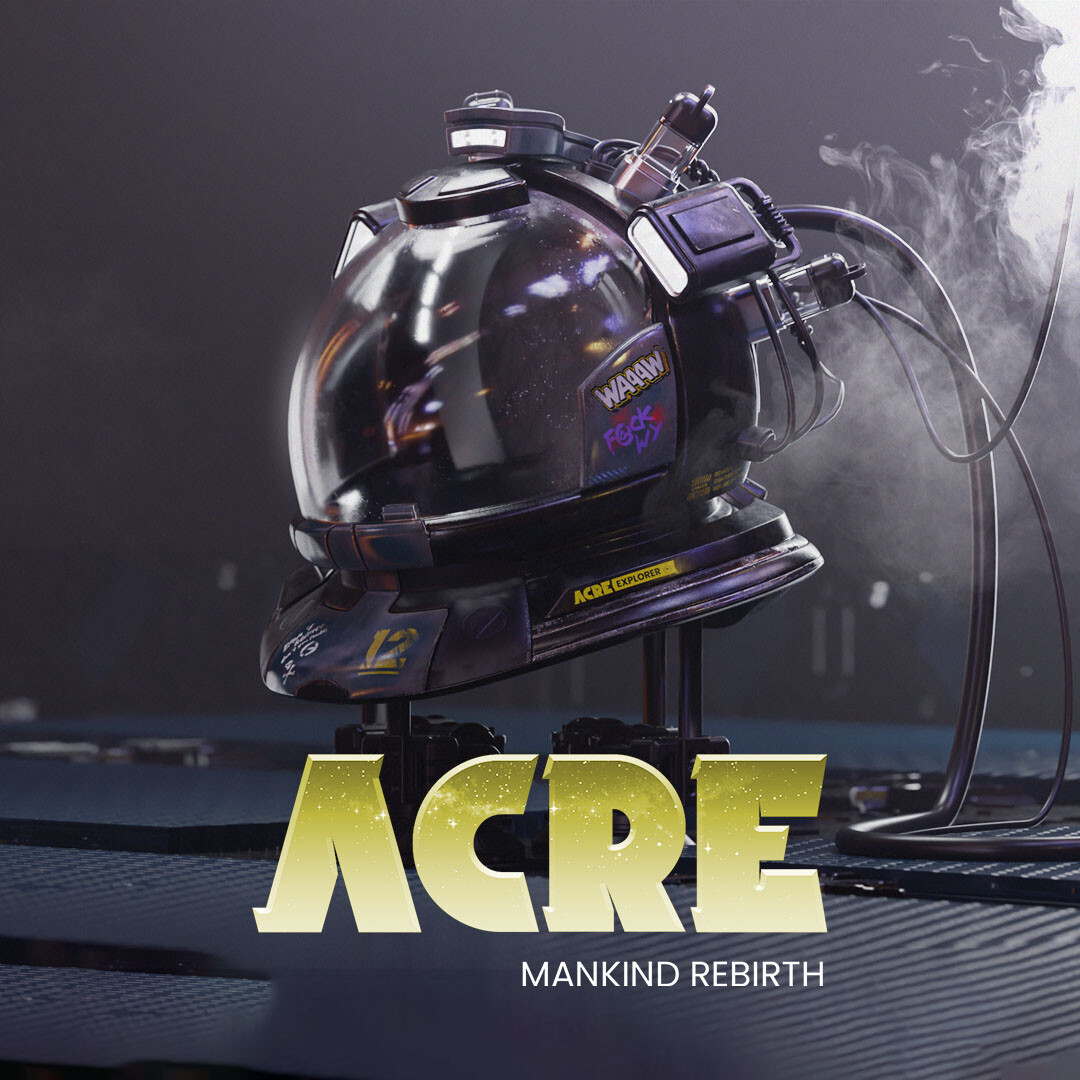 ACRE Mankind rebirth - Spacesuit helmet