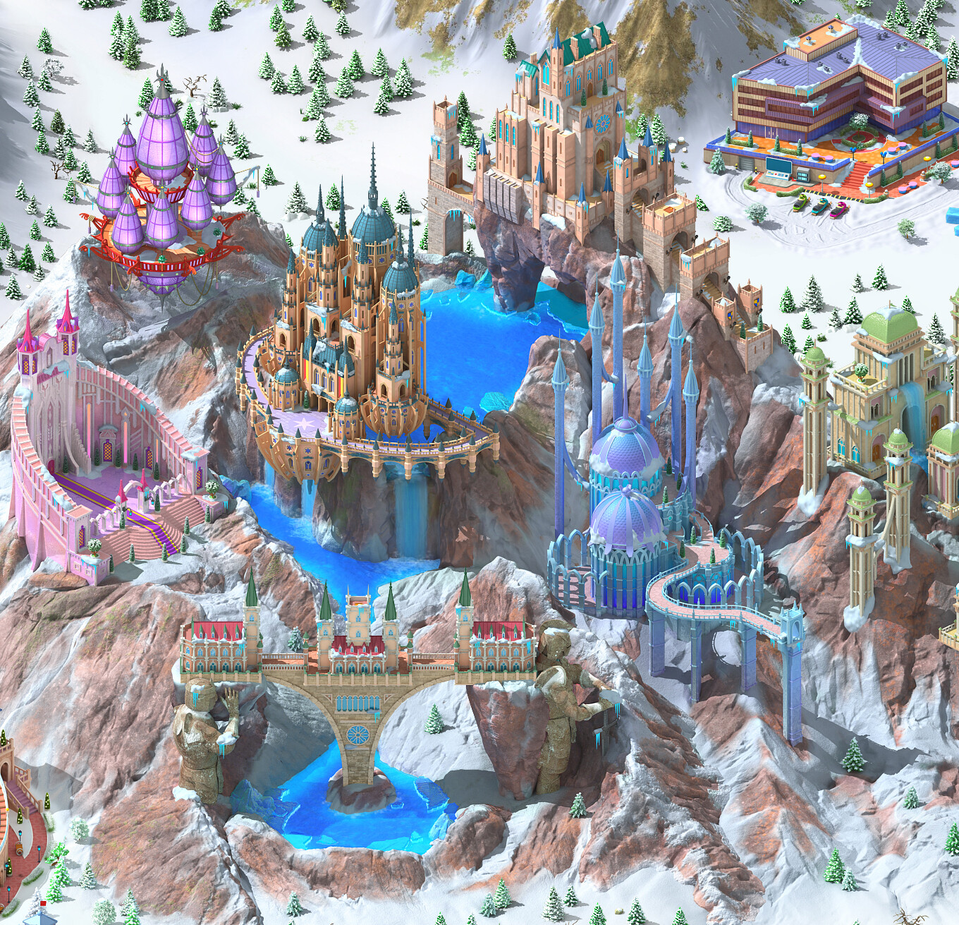 ArtStation Griffin Land