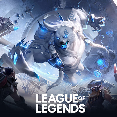 Video Game League of Legends: Wild Rift HD Wallpaper by Lion song