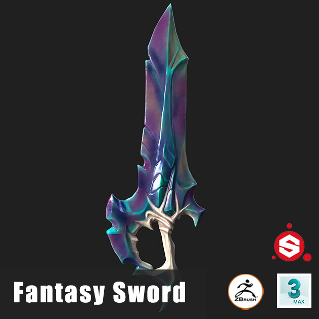 ArtStation - Fantasy Sword