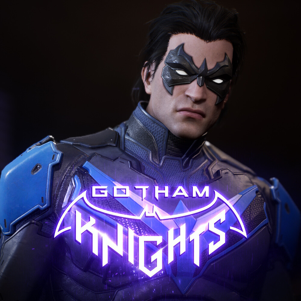 Artstation Nightwing Titan Gotham Knights