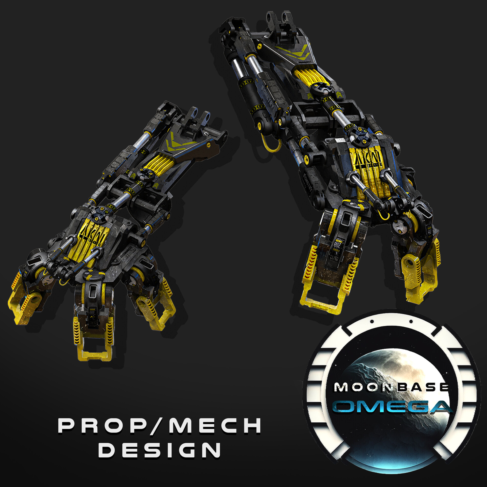 ArtStation MOONBASE OMEGA PROP DESIGN