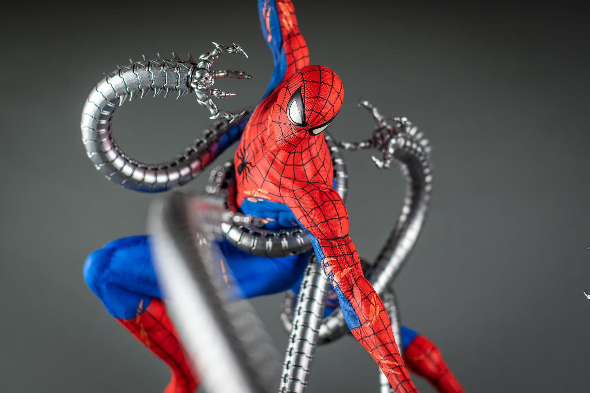 ArtStation - Printed Spider-Man Vs Dr.Octopus Diorama