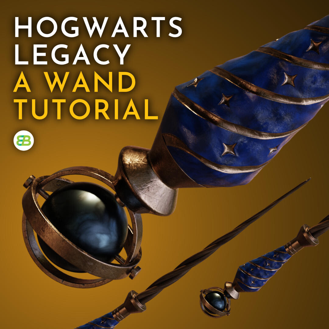 Hogwarts Legacy - Work Your Magic and Model a Wand - A Blender