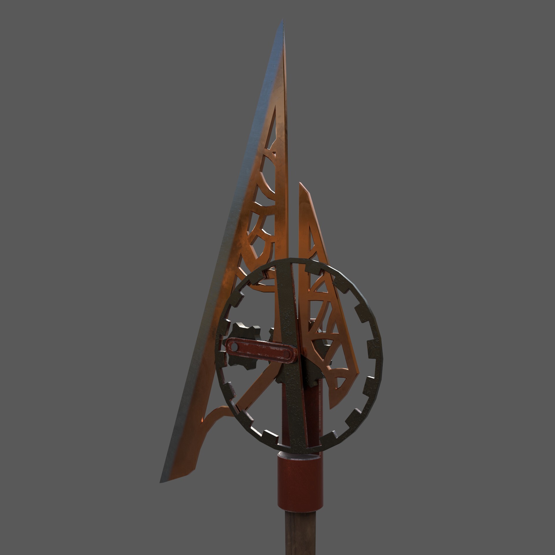 Artstation Steampunk Spear