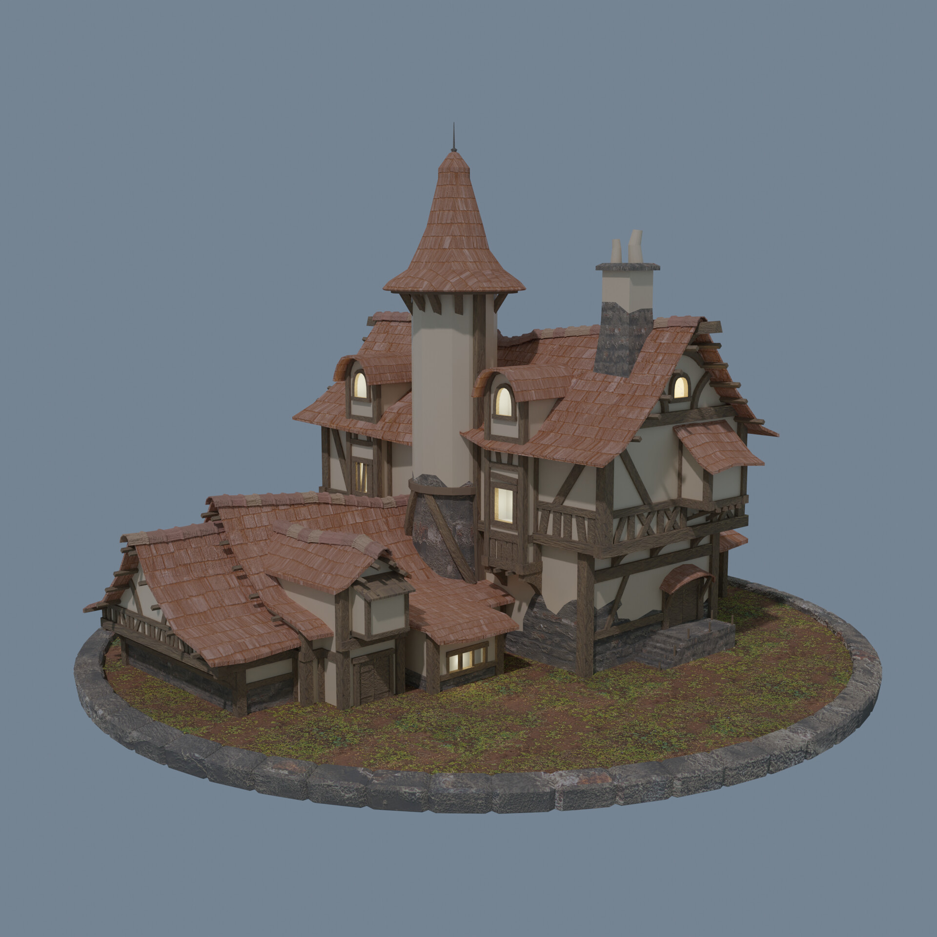 ArtStation - Medieval House