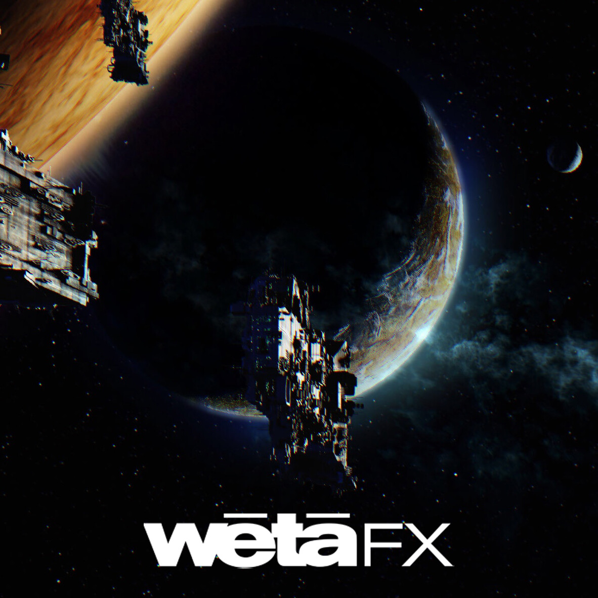 WétáFX - Concept art for large screen projection event.