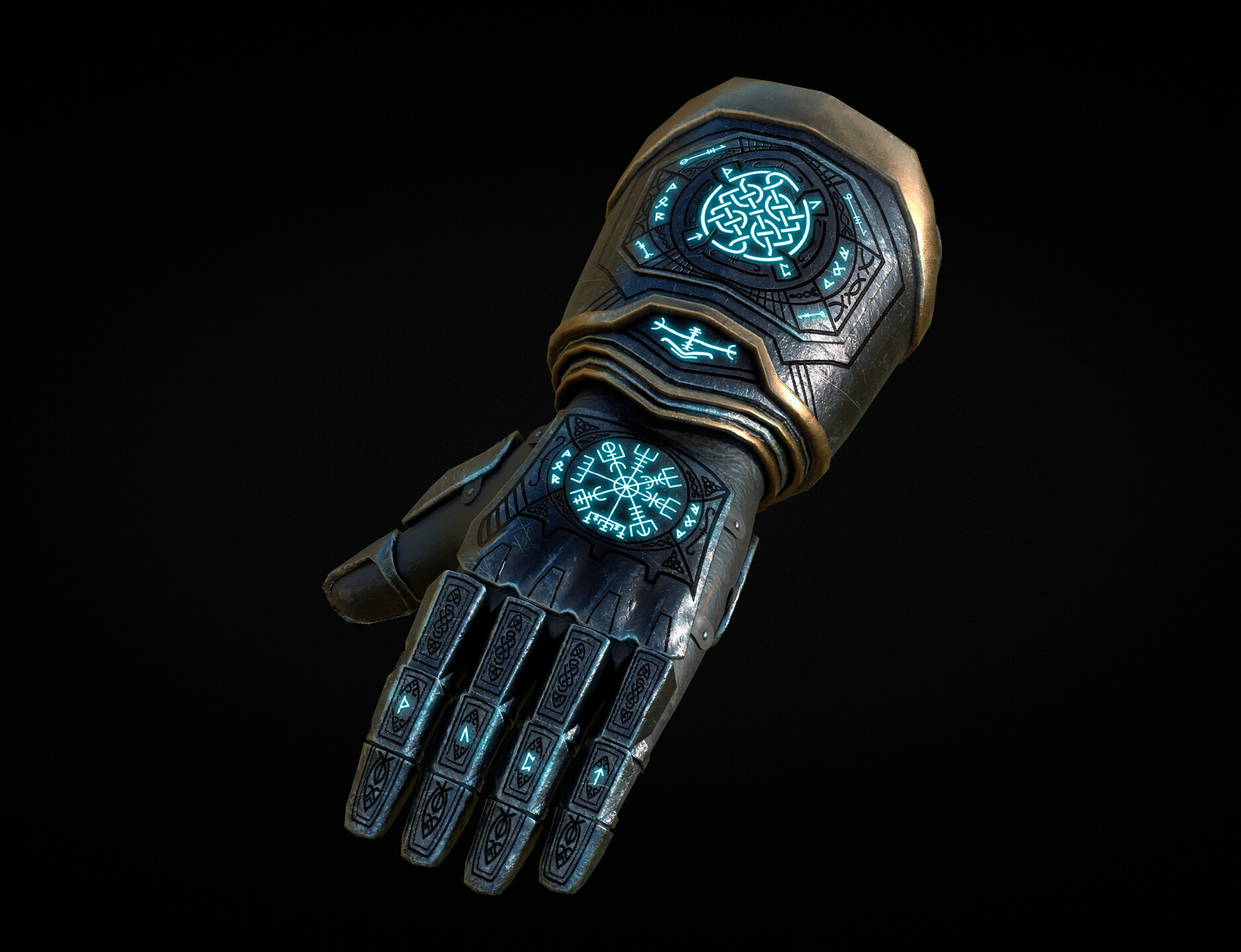 ArtStation - Járnglófar - Thor's Gauntlets