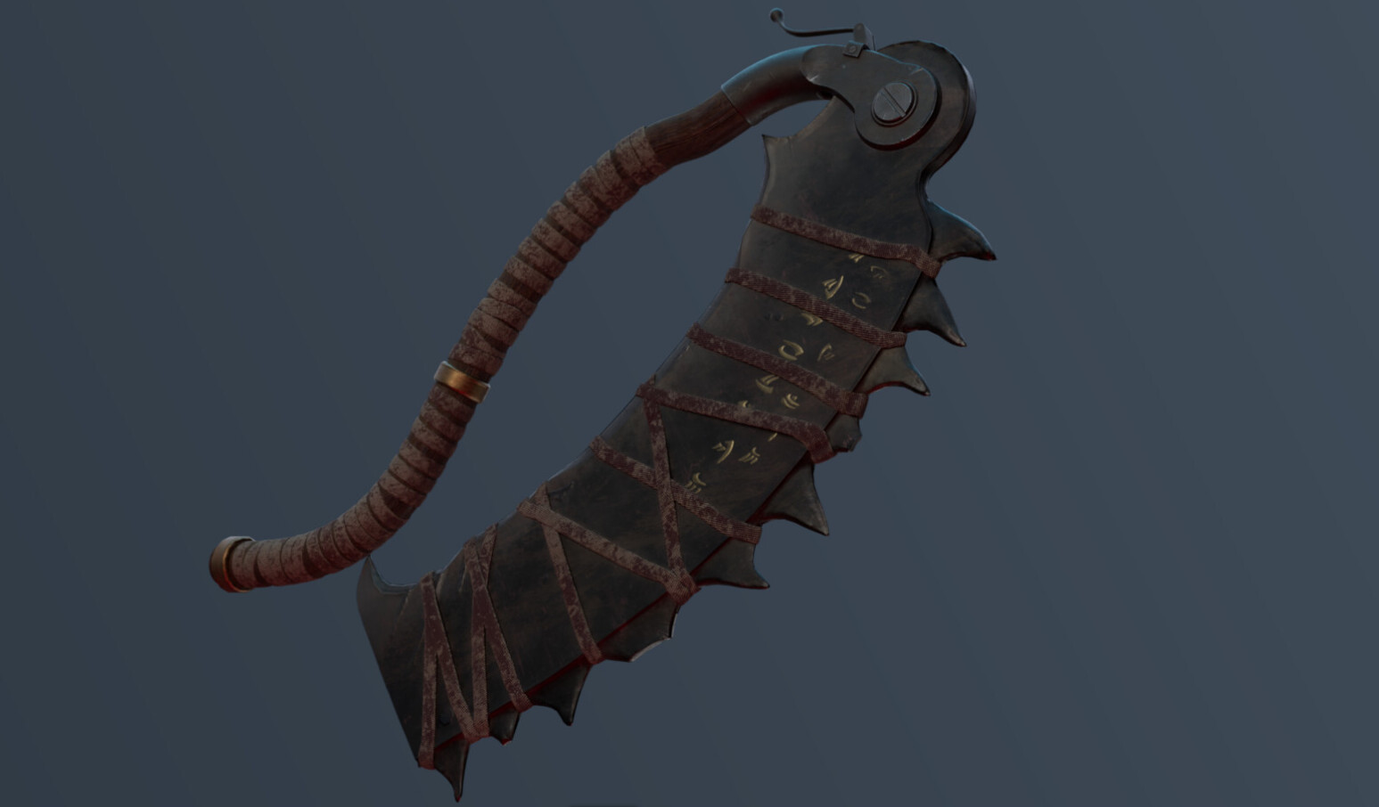 ArtStation BLOODBORNE SAW CLEAVER