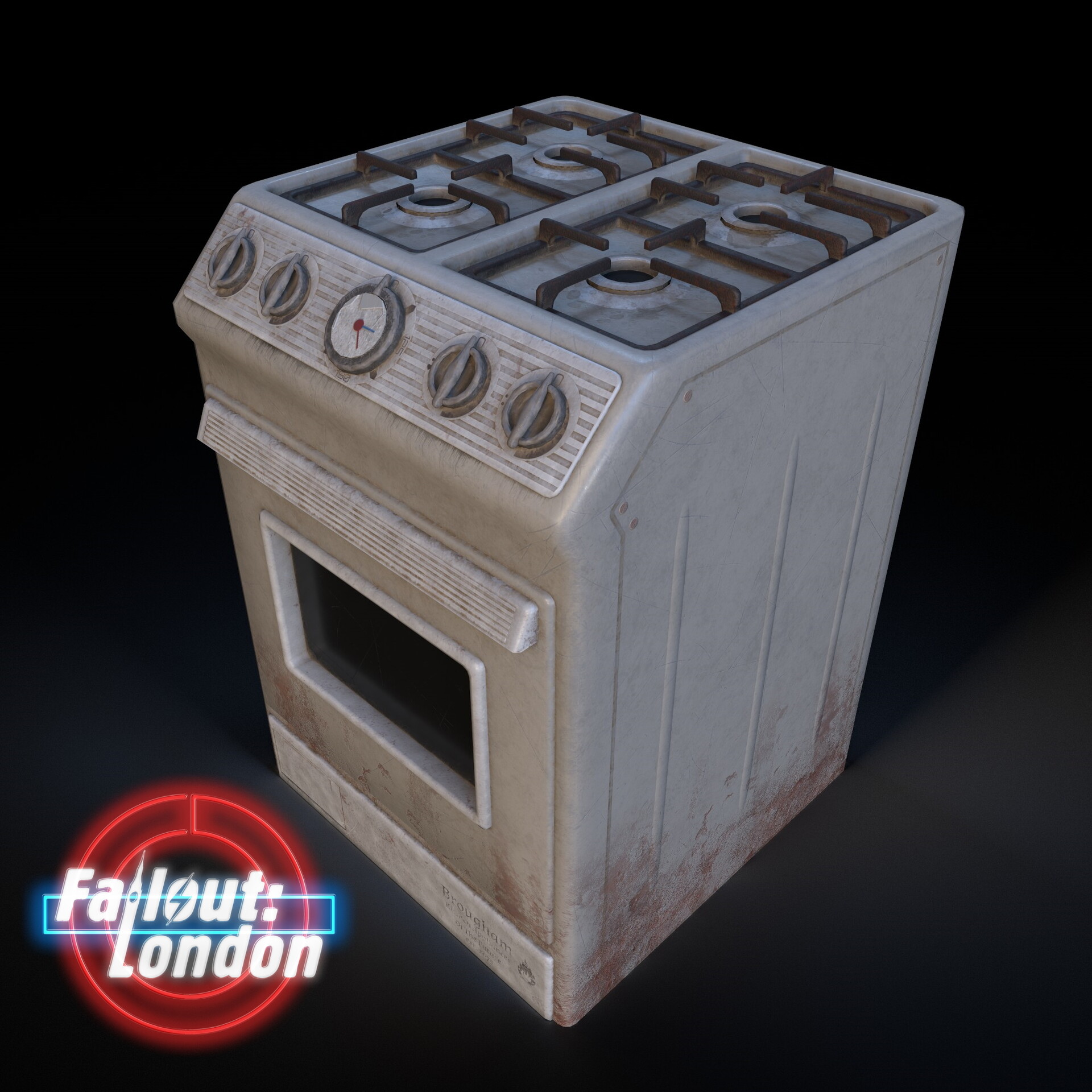 ArtStation Old Gas Stove Fallout London
