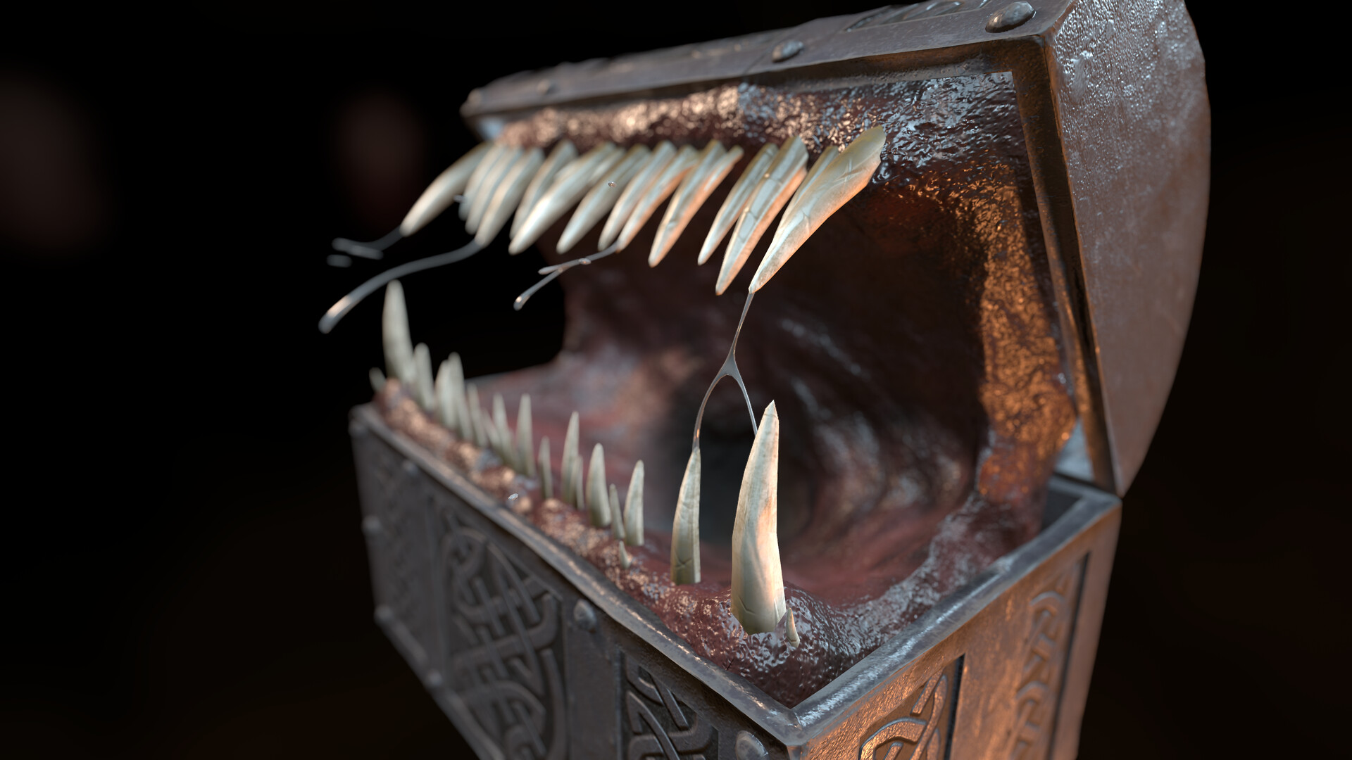 ArtStation Mimic Chest   Lukas Agren Lukas Agren Chestrender Camera 6 001 