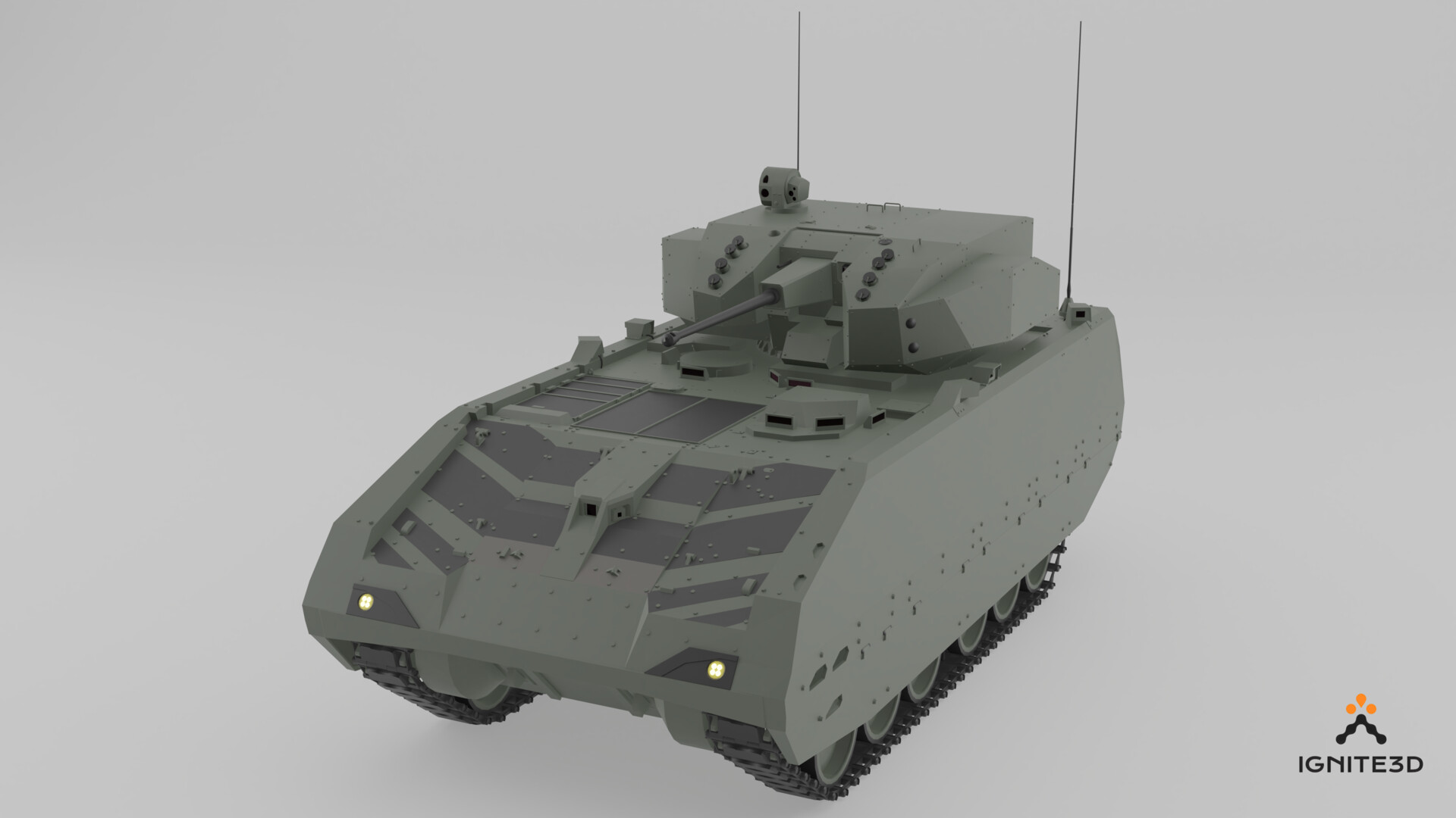ArtStation Hunter Armoured Fighting Vehicle (AFV)