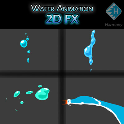 ArtStation - Water Animation - 2D FX