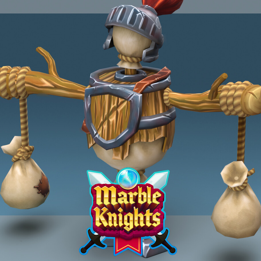 ArtStation Marble Knight Training Dummy