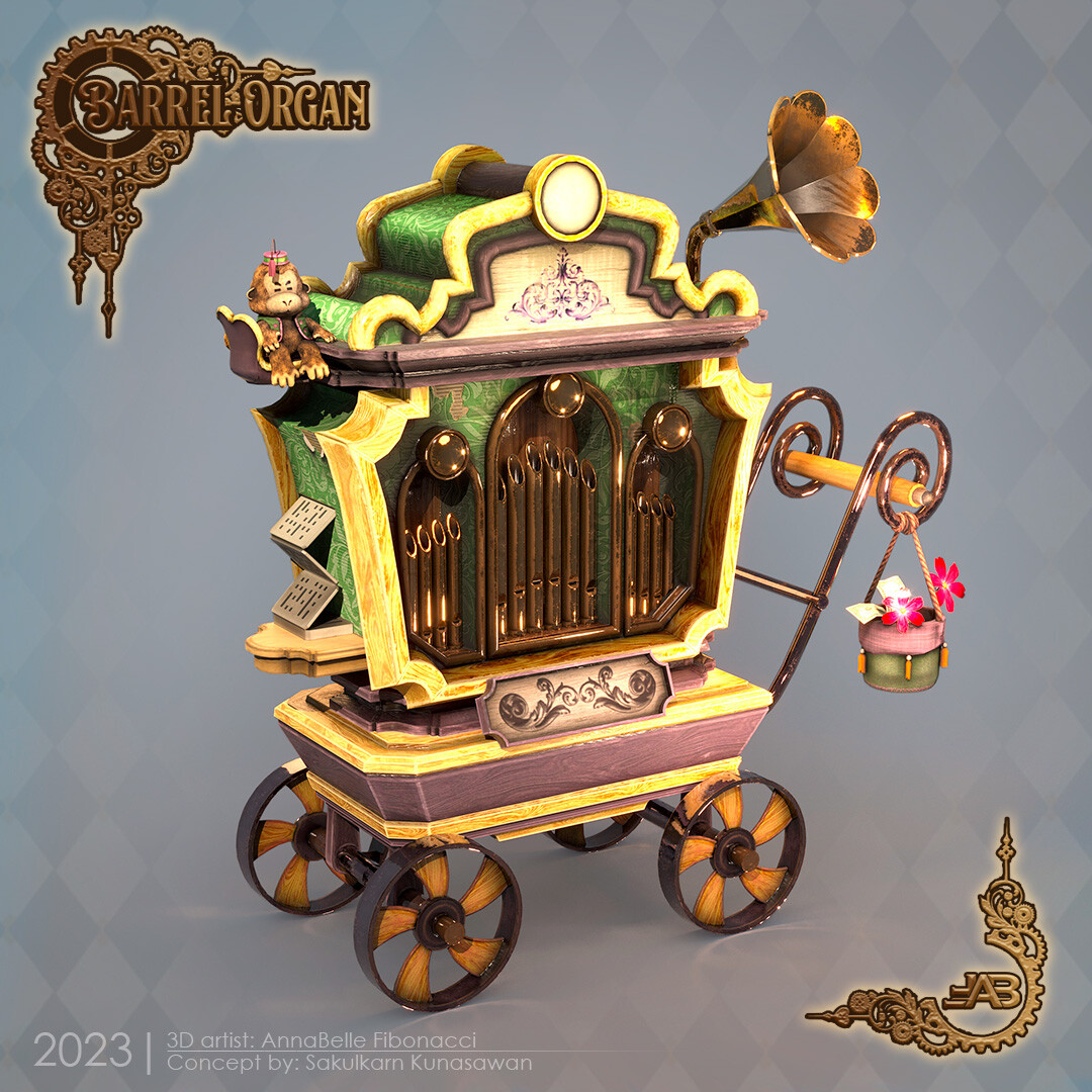 ArtStation Barrel Organ