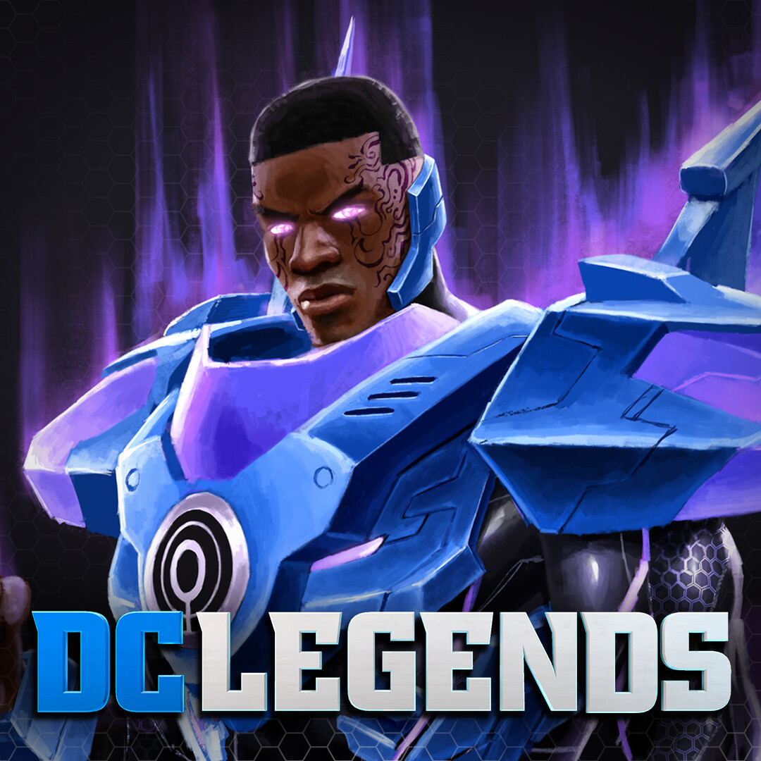 The NRG DC Legends John Stewart Ultraviolet Lantern concept art by NRG