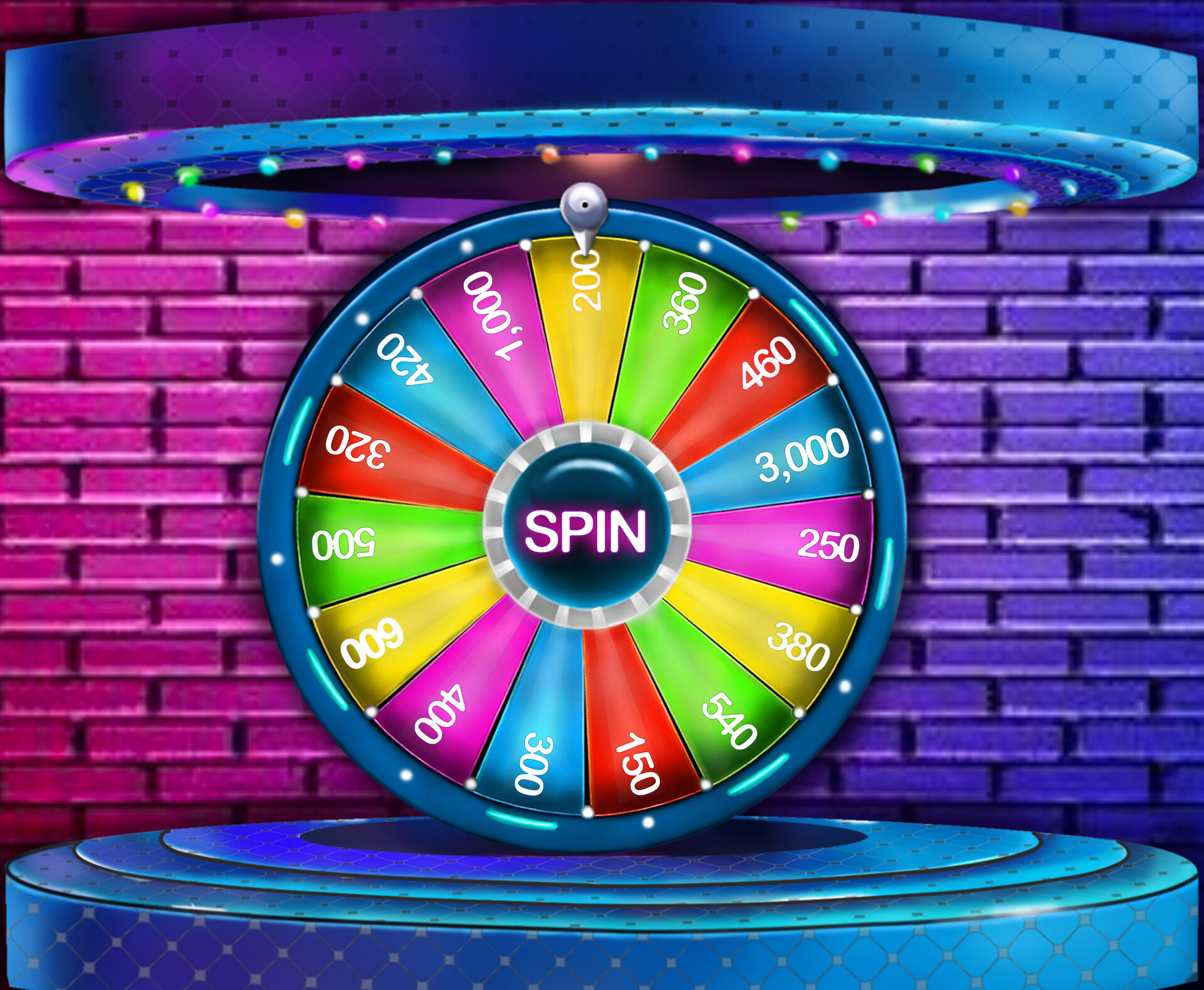 ArtStation Casino Spin Wheel