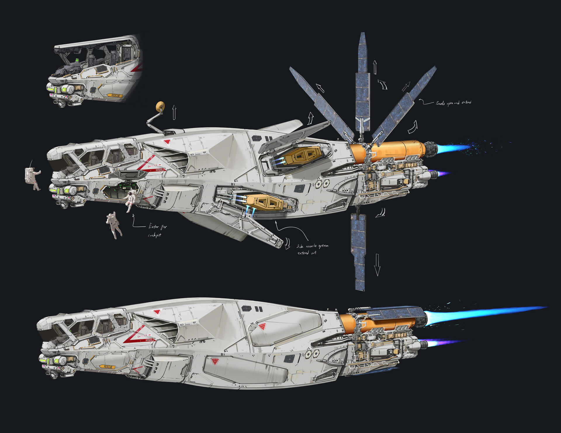 VIVACCO SPACE LINE SHIP | Vivacco
