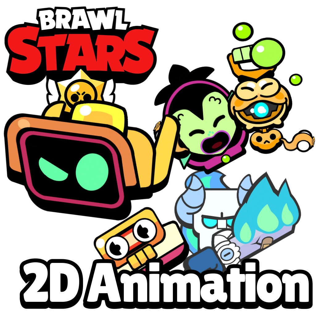 ArtStation - Brawl Stars 2d animation - Mystery at the Hub