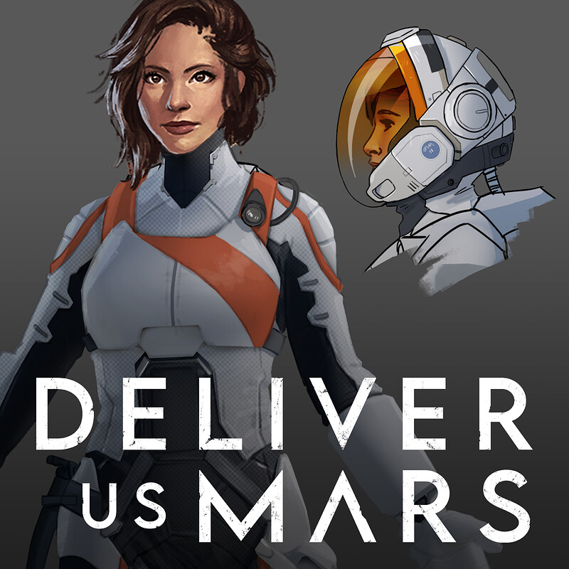 Deliver Us Mars - WSA suit design