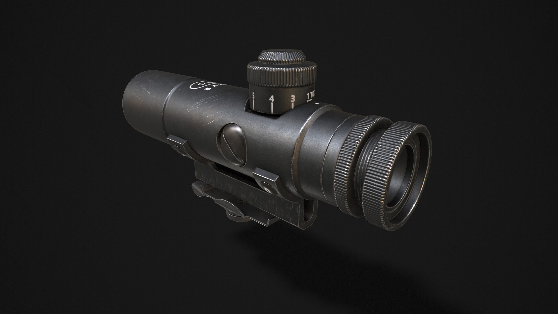 ArtStation - Colt 3x20 Scope