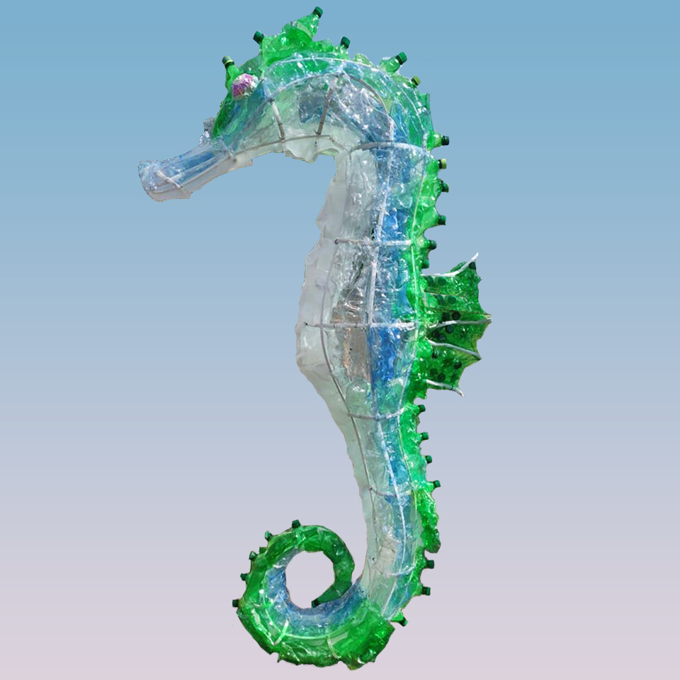 Recycled Seahorse Model