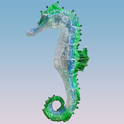 Recycled Seahorse Model