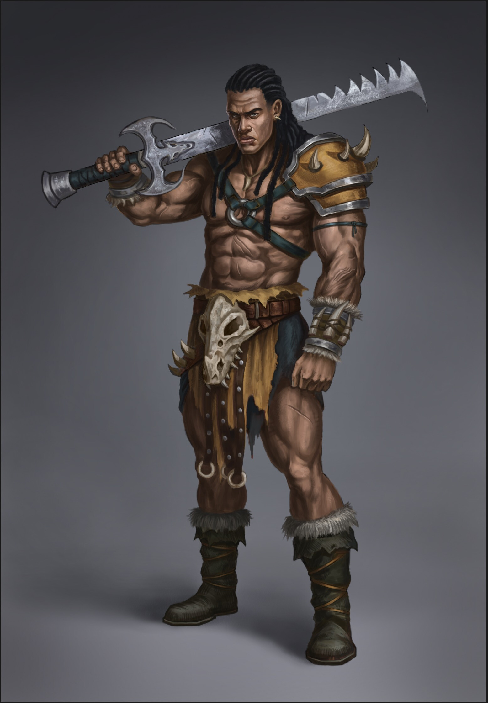 ArtStation - Warrior Concept