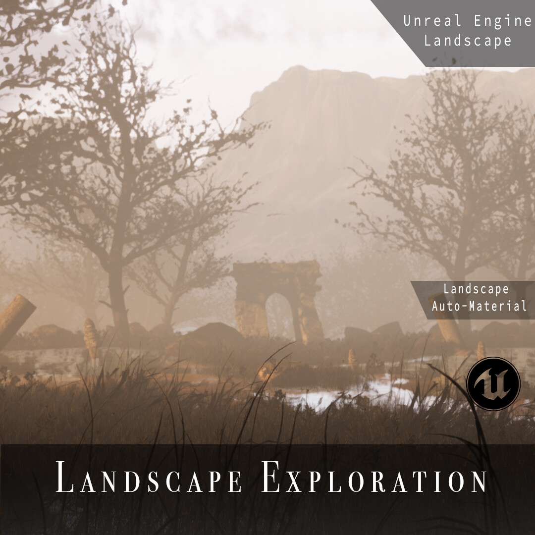 ArtStation - Unreal Engine Landscape Exploration