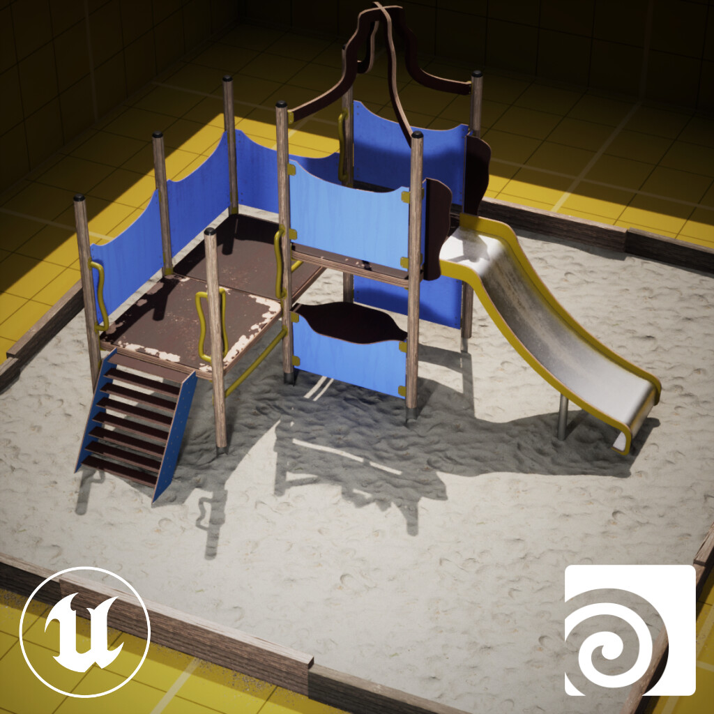 Playground Generator - Houdini