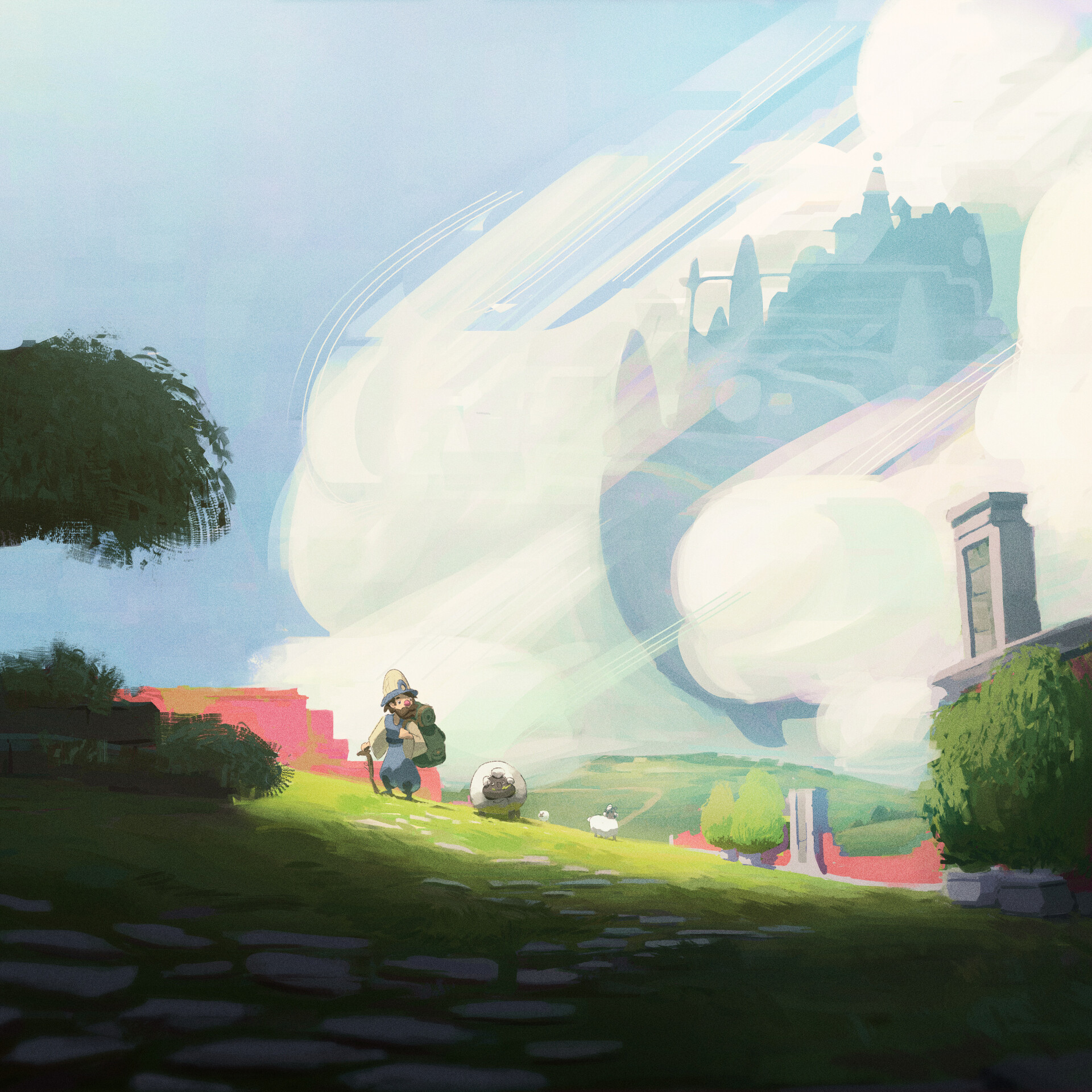 ArtStation - Sheep & Ships - Illustration