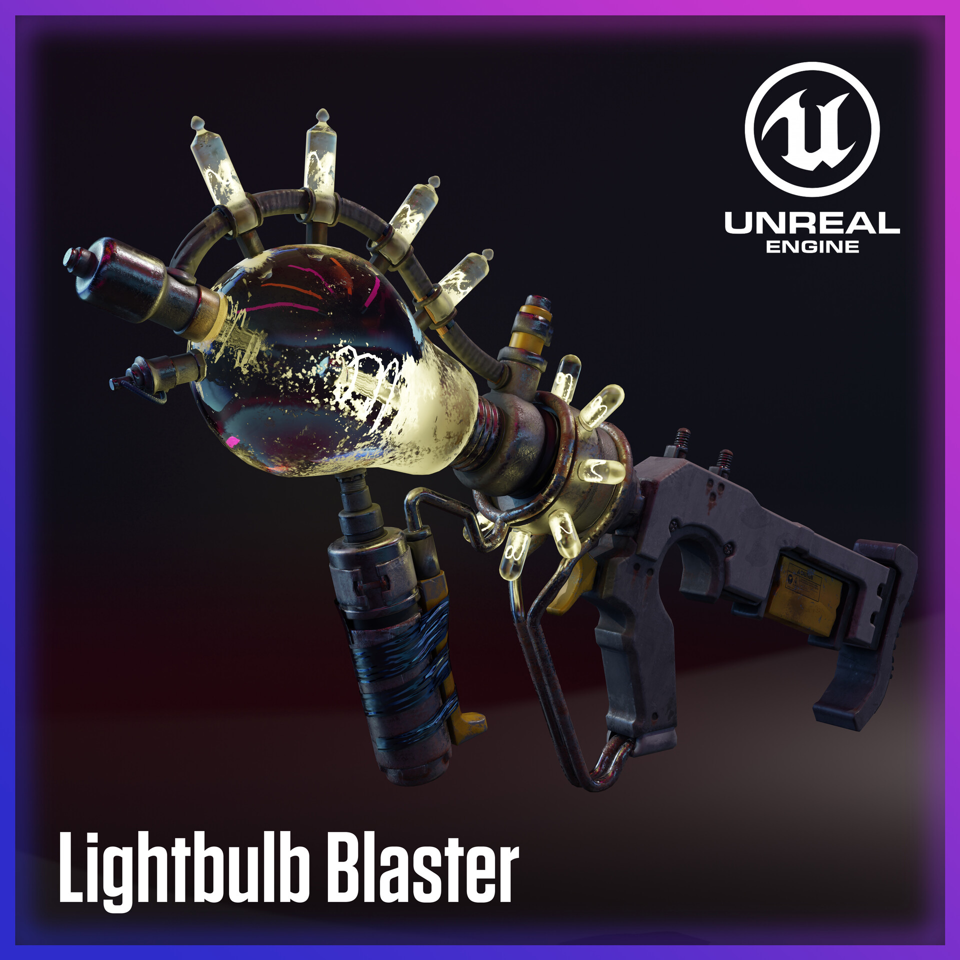 ArtStation - Game-Ready Lightbulb Blaster