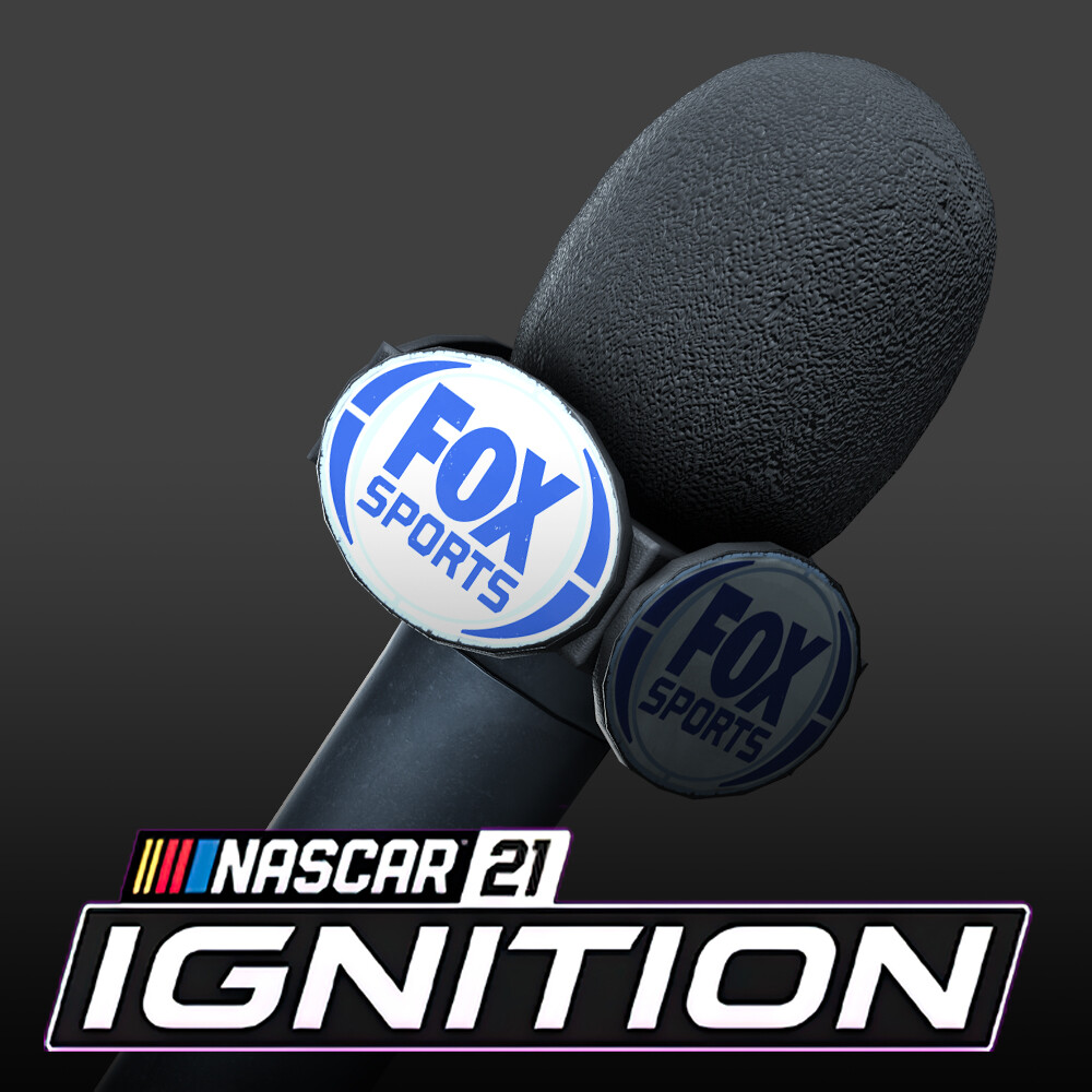 ArtStation NASCAR 21 Ignition Microphone
