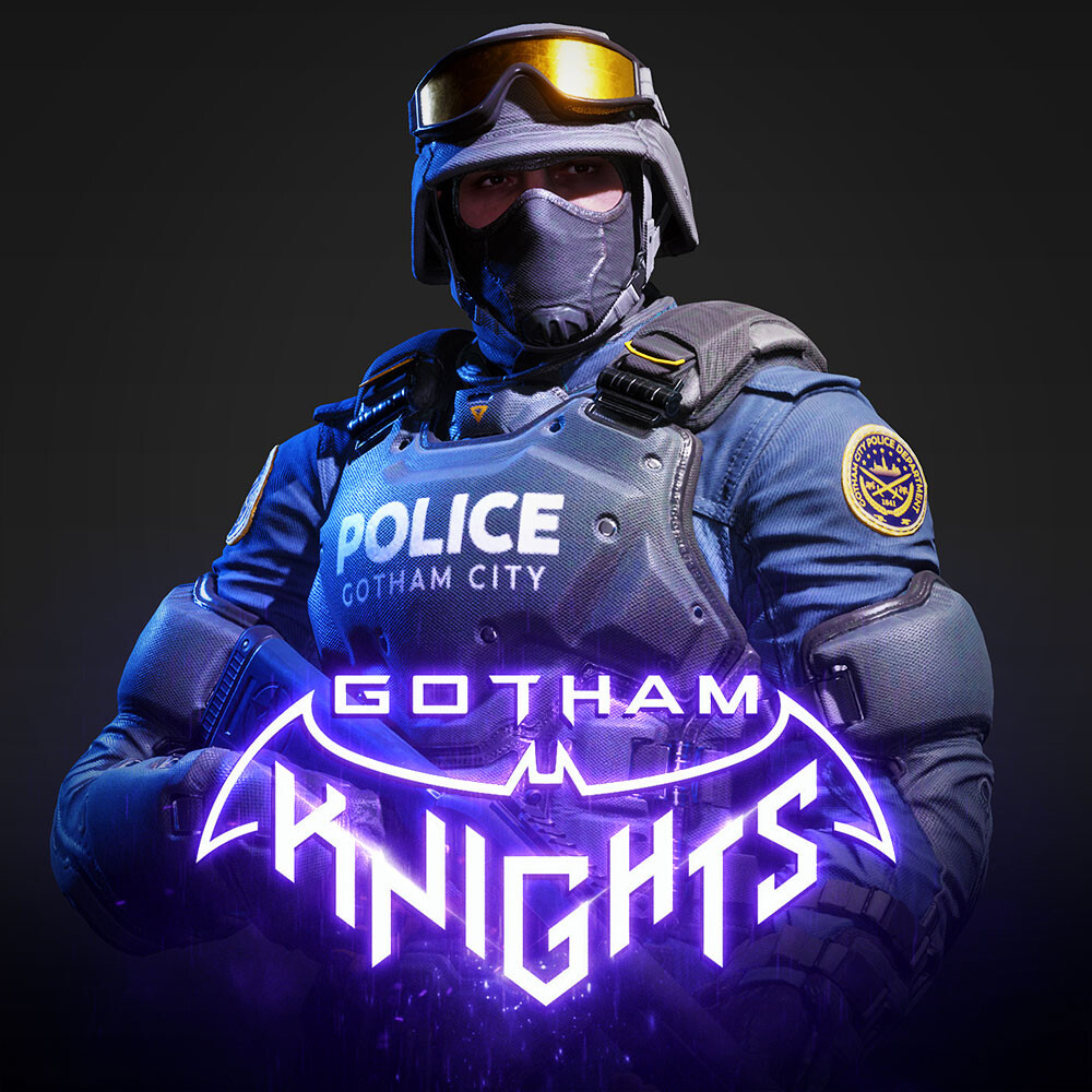 Artstation gcpd assault gotham knights