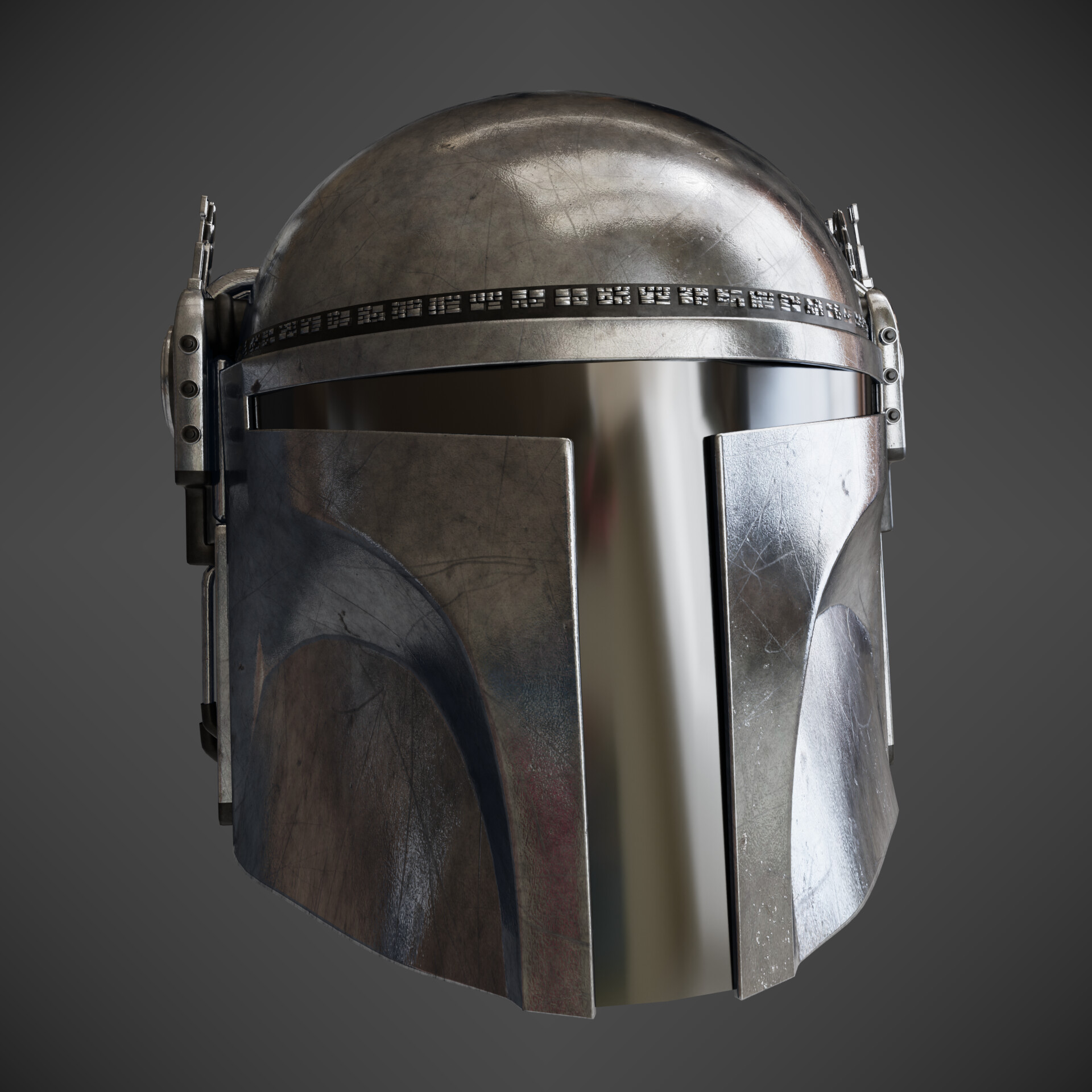 ArtStation - Mandalorian Helmet