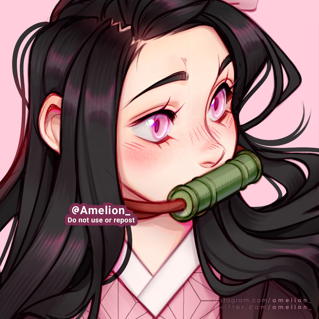 ArtStation - Nezuko Kamado Fanart