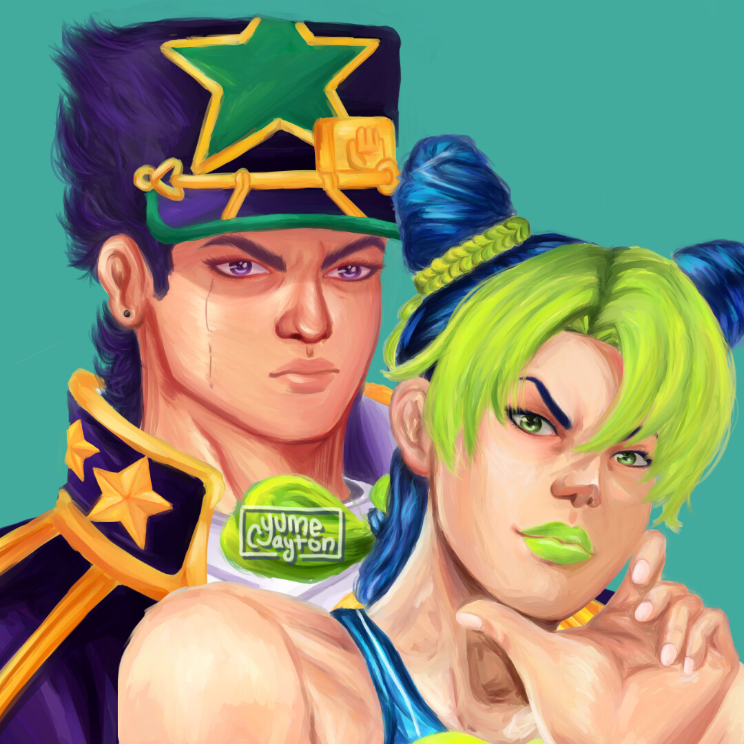 ArtStation Jolyne & Jotaro