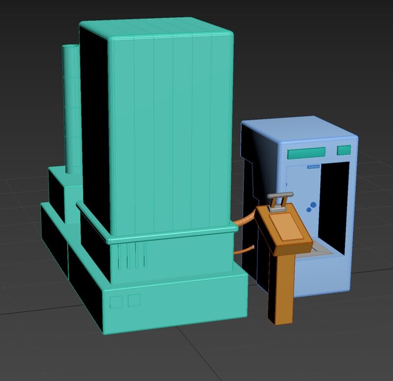 ArtStation Fuel storage model
