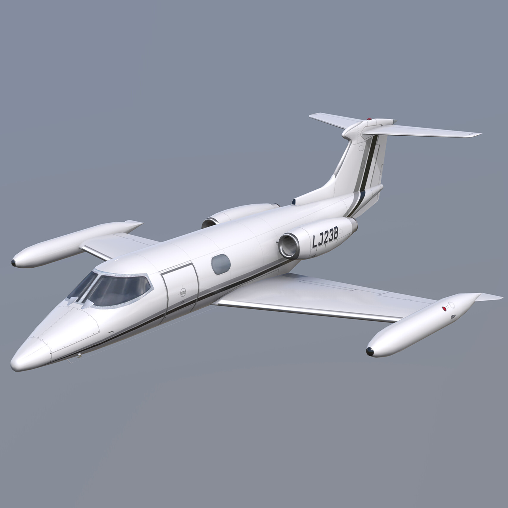 ArtStation - Learjet 23