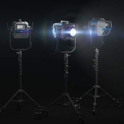 ARRI Orbiter - Professional LED lighting 3D model