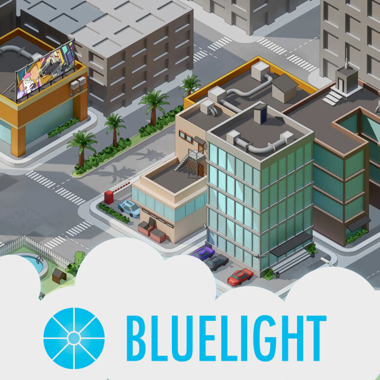 ArtStation BlueLight Economical Tycoon Game