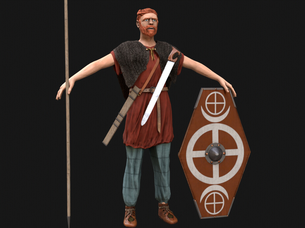 Suebi Auxilia Warrior