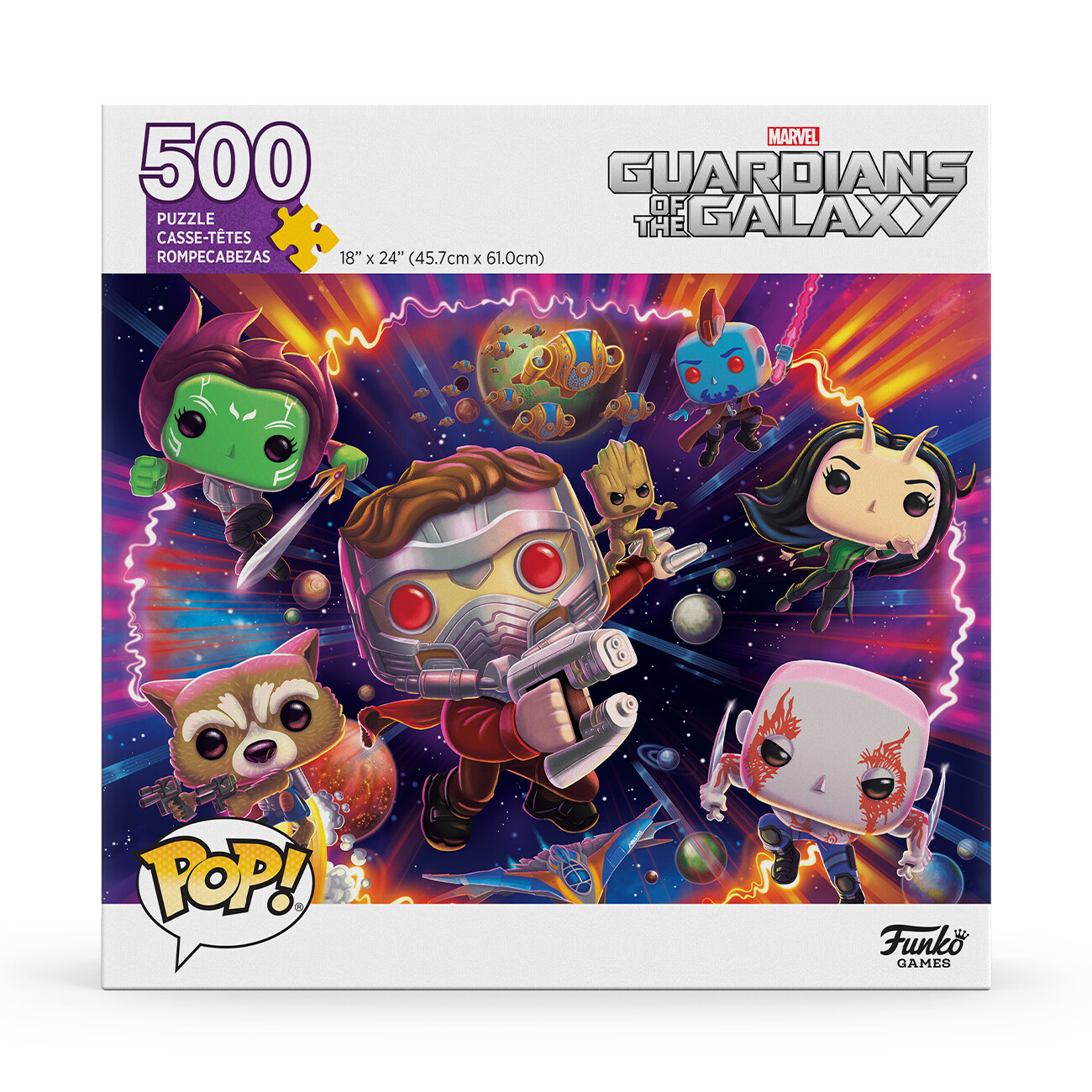 Marvel's Guardians of the Galaxy Puzzle - Funko Pop Games