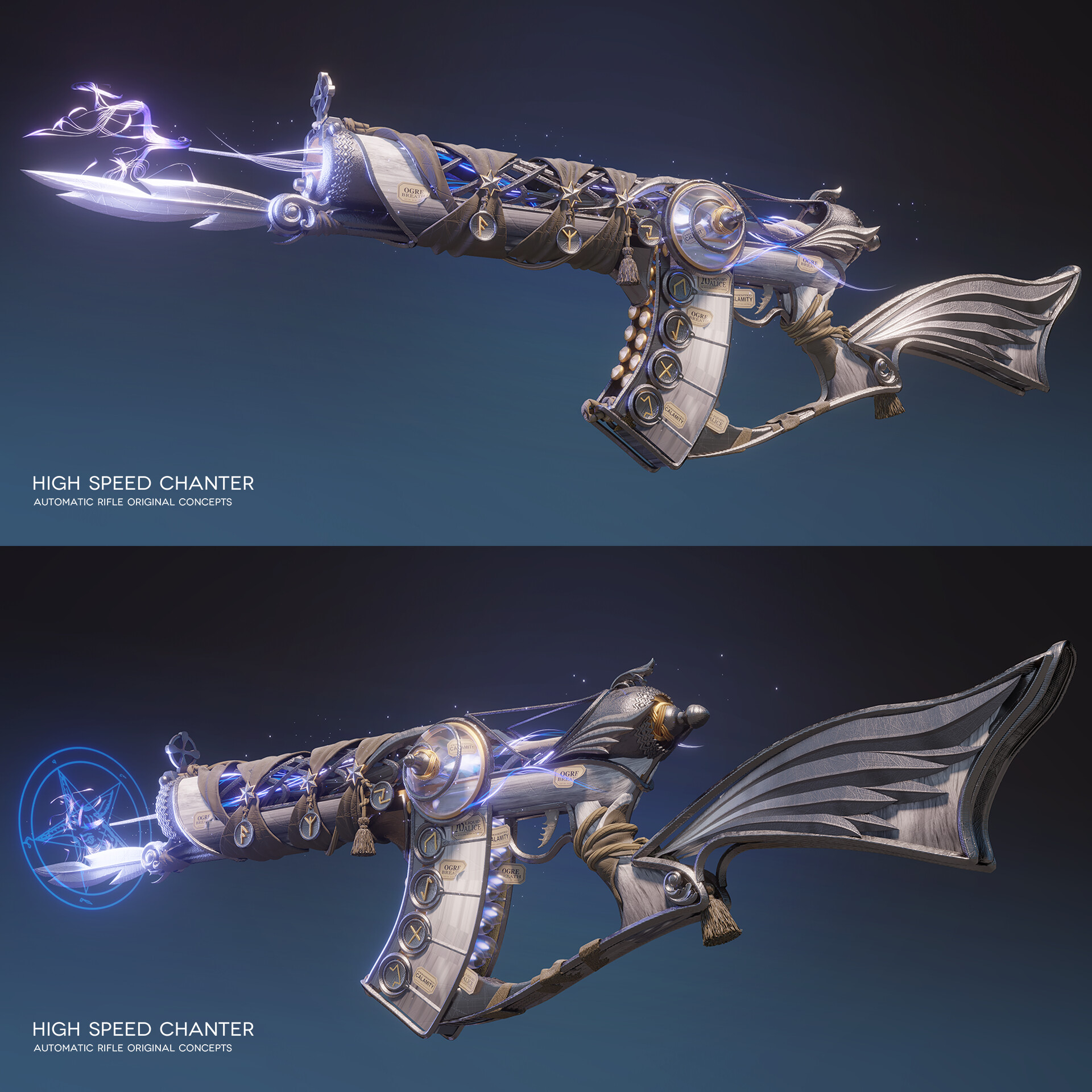 ArtStation - 魔法枪械设计Gun Design