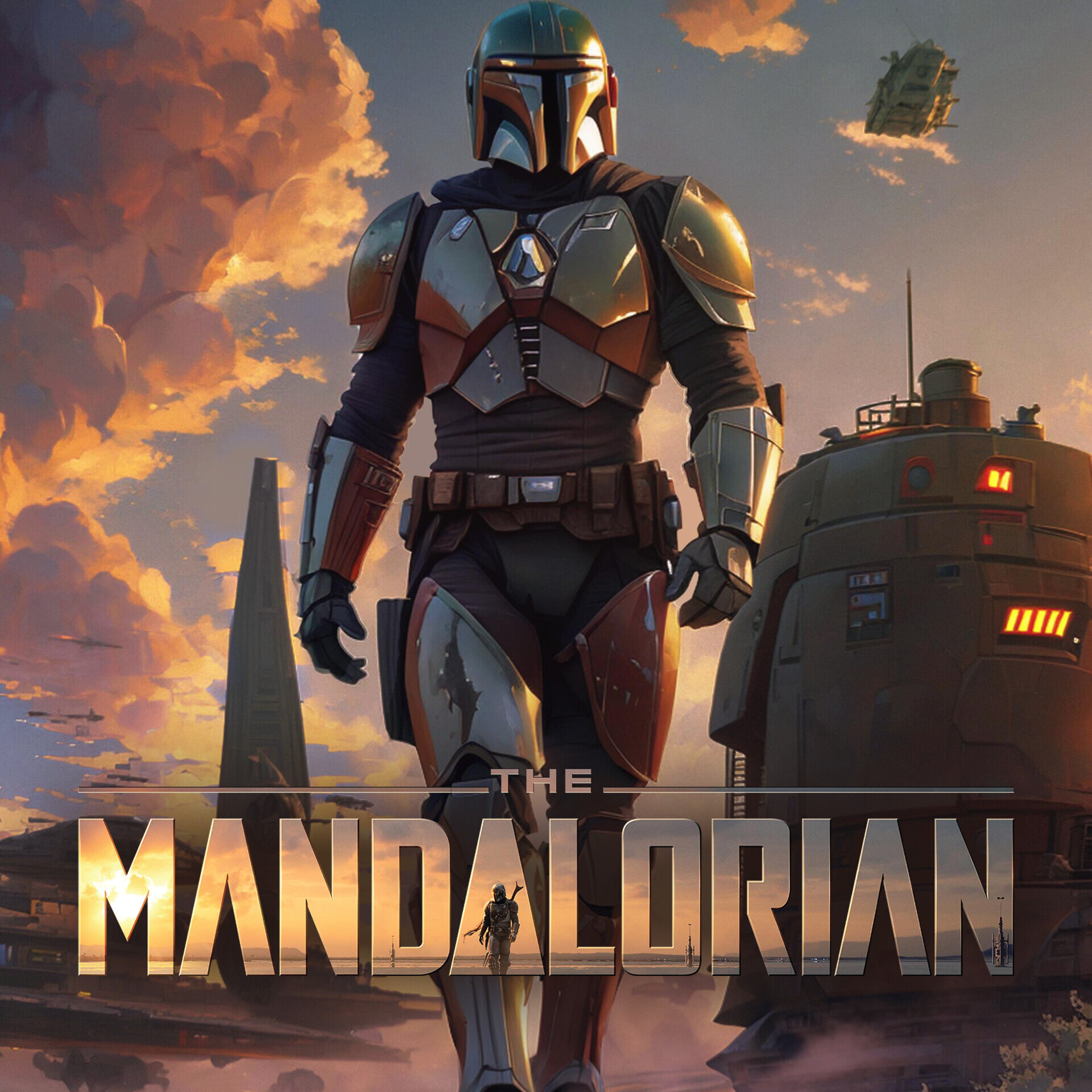 ArtStation - The MANDALORIAN Spirit