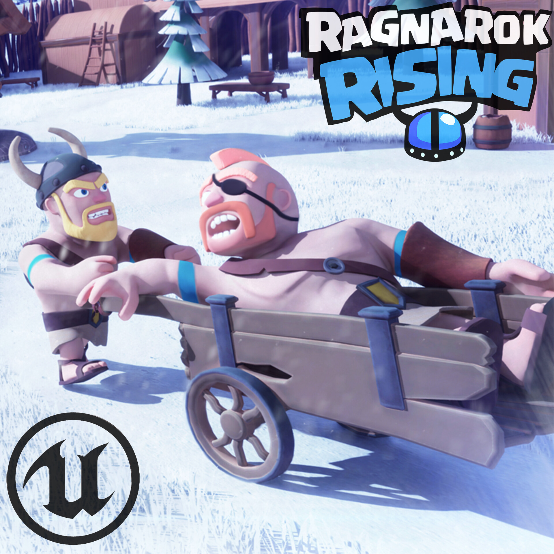 ArtStation - Ragnarok Rising KeyArt (FanArt)